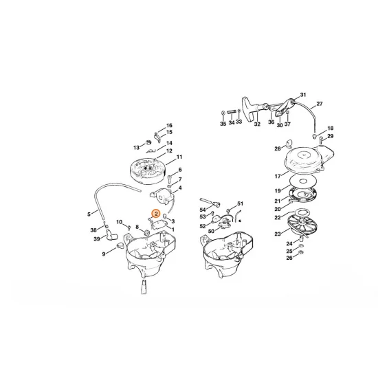 STIHL  Śruba z łbem cylindrycznym M3x4 9041 216 0300